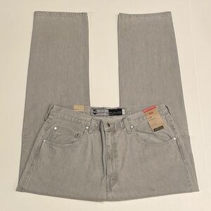 LEVI’S SILVERTAB STRAIGHT LEG GRAY JEANS (36X32)